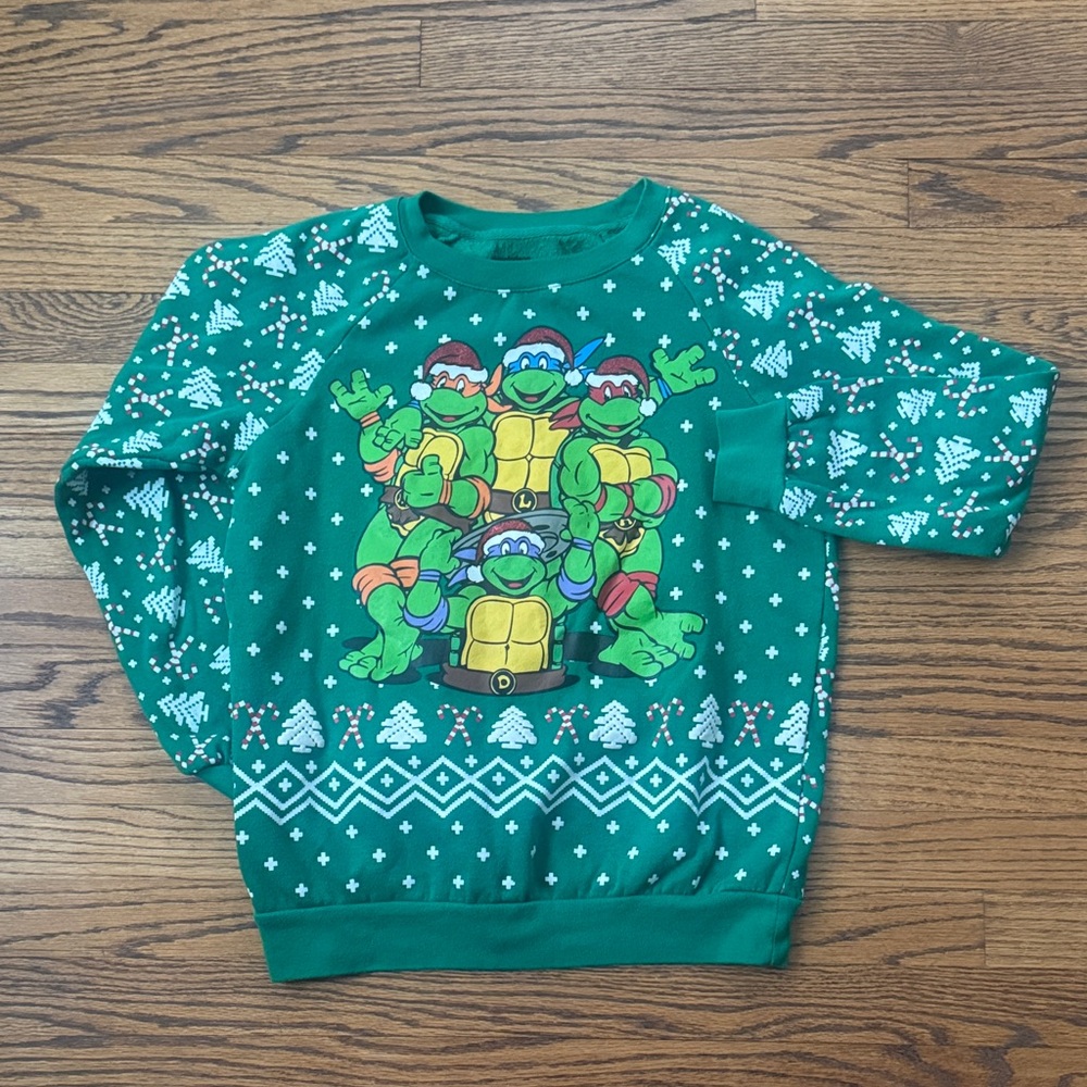 Nickelodeon Teenage Mutant Ninja Turtles Christmas Sweatshirt